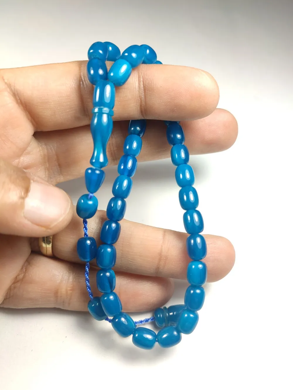 Şükrü Baba Usta İşi̇ İmzalı Mühürlü Bi̇lek Boy Kanayan Bağa küçük resim 5