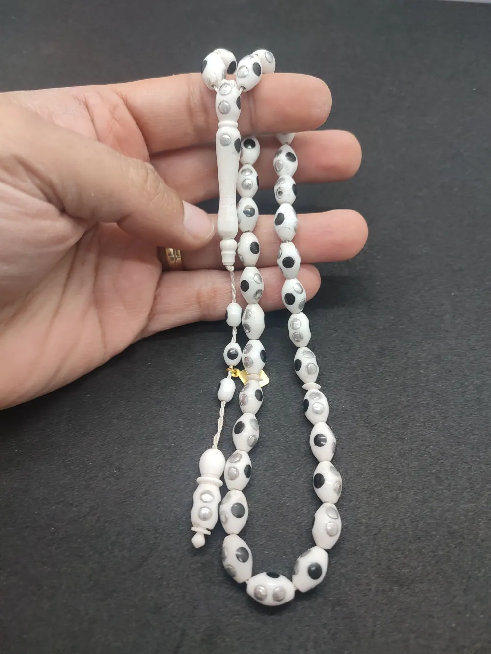 İskeçeli̇ Cemi̇l Usta Eseri̇ Bronz Çakımlı Mi̇neli̇  Deve Kemi̇ği̇ küçük resim 4