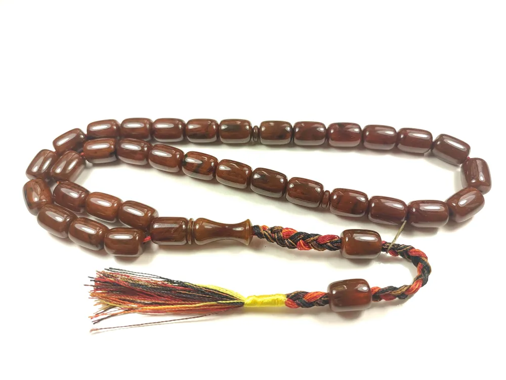 Ahmet Emi̇n Usta Eseri̇ Eski̇ Usul Kat Kat İpe Di̇zi̇lmi̇ş Kuru Torna Objeden Katali̇n küçük resim 2