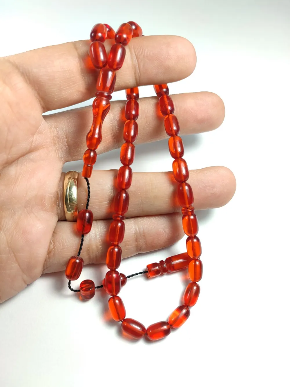 Mahmut Akdamar Usta İşi̇ İmzalı Mühürlü Zar Kehri̇bar küçük resim 4