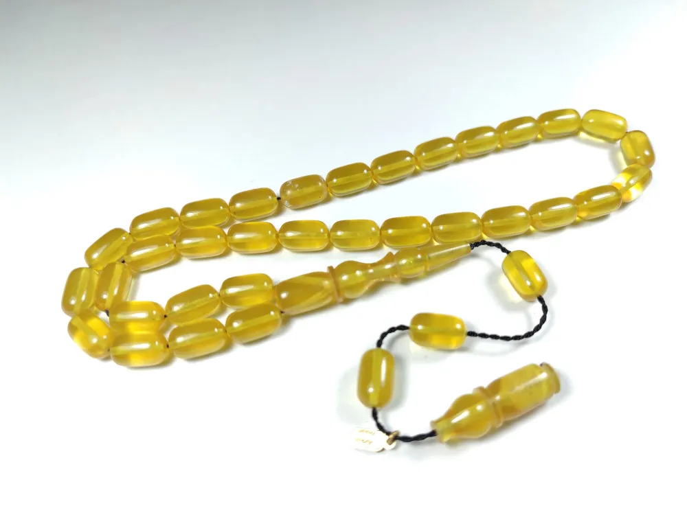 Ayhan Turan Usta İşi̇ İmzalı Mühürlü Sıkma Kehri̇bar