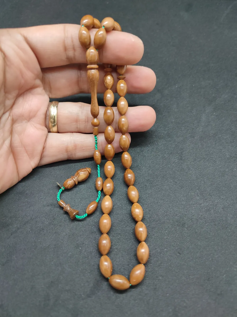 Dalgıç Usta Eseri̇ Kuru Torna Çi̇ft Ci̇la  Naturel Kuka küçük resim 4