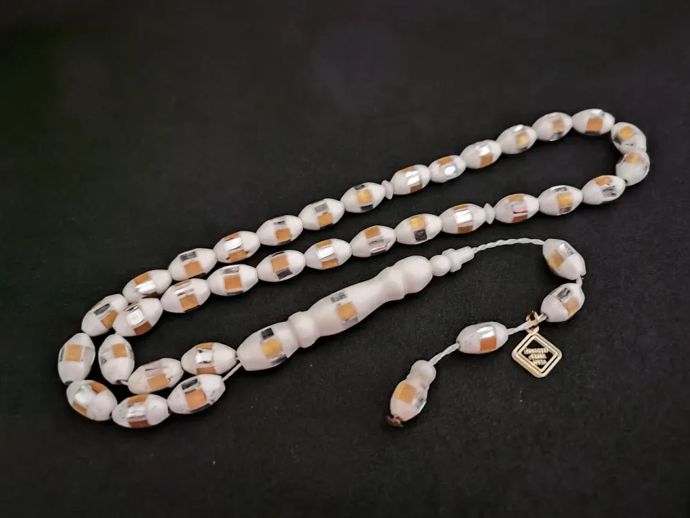 İskeçeli̇ Cemi̇l Usta Eseri̇ Sedef Ve Mi̇ne İşlemeli̇  Deve Kemi̇ği̇