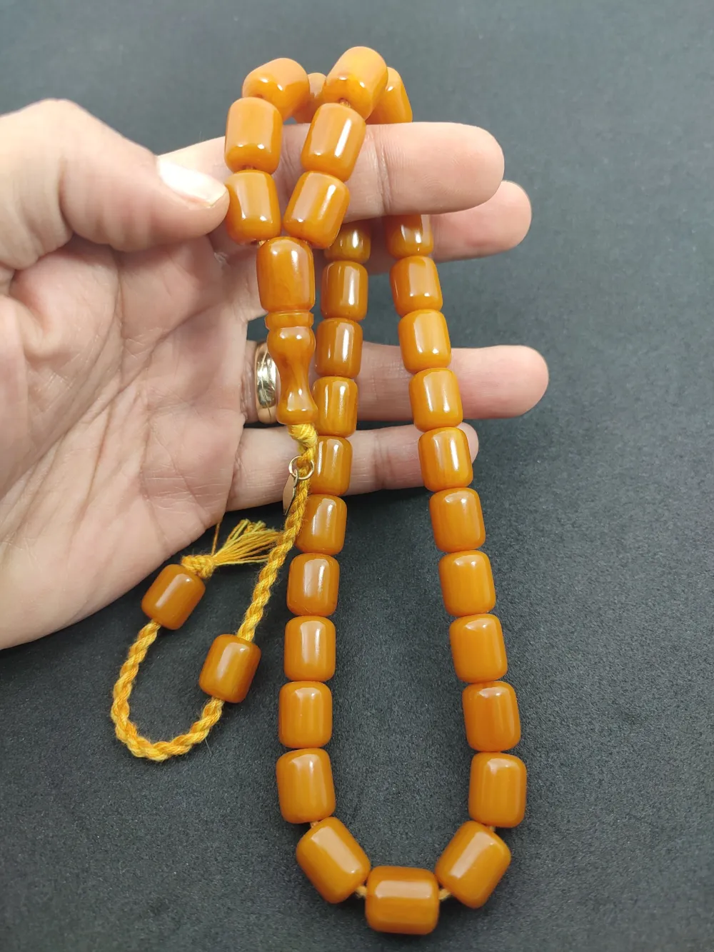 Osama Omari̇ İmzalı Eski̇ Usul Havşalı Horoz İmame 50 Yaşında Alman Faturan küçük resim 4