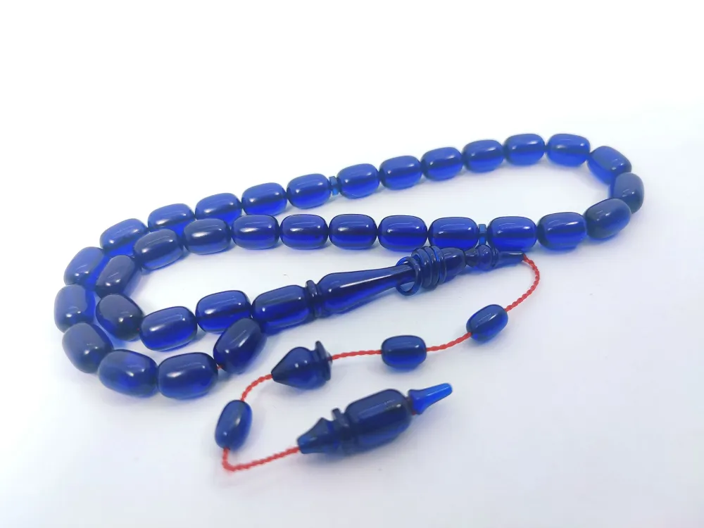 Ahmet Eryılmaz Usta Eseri̇ 0.6 Şeffaf Deli̇m İmame Halkalı Çi̇ft Ci̇lalı Alman Zar küçük resim 3