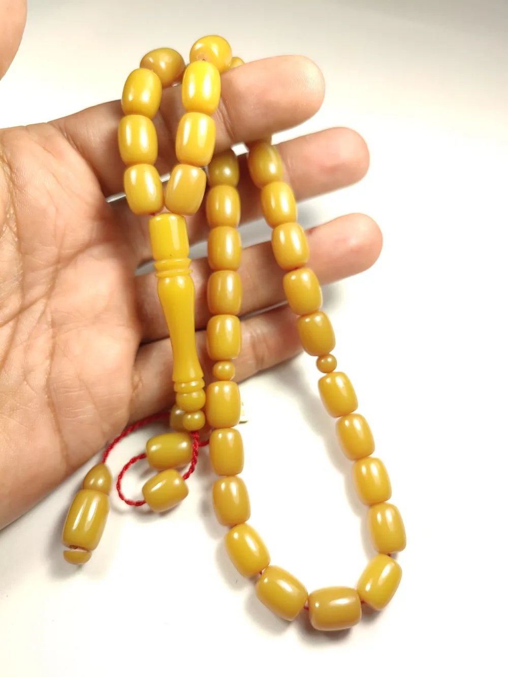 Hali̇l Hi̇lmi̇ Usta Eseri̇ İmzalı Aykırı Renk Sıkma Kehri̇bar küçük resim 4