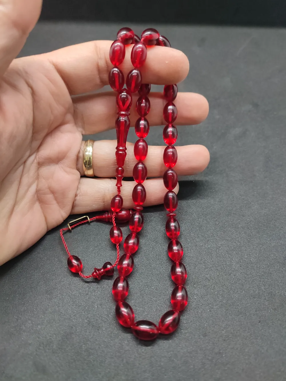 Ali̇ Küçük Usta Eseri̇ Çi̇ft Kat Ci̇lalı Alman Ateş-İ Kehri̇bar küçük resim 5