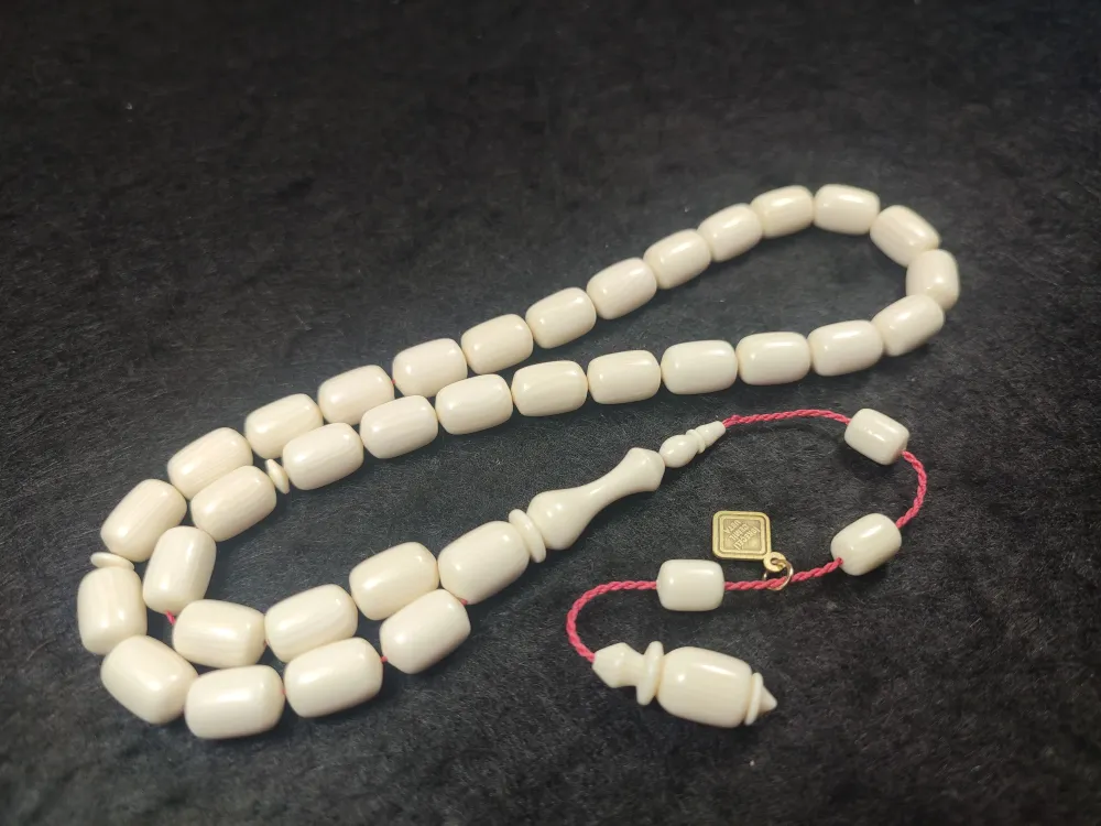 26 Gr. İskeçeli̇ Cemi̇l Usta Eseri̇ İri̇ Boy Hi̇popotam Di̇şi̇ küçük resim 2