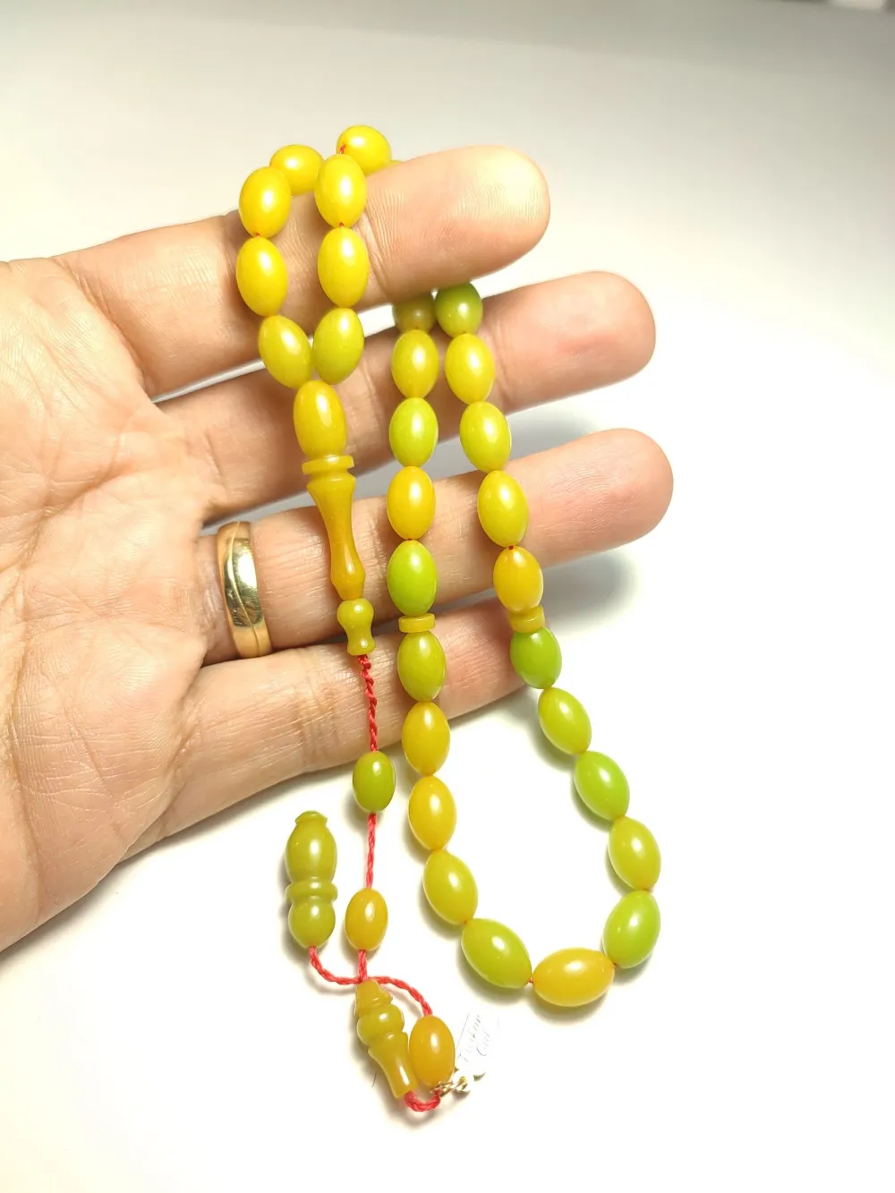 Furkan Gül Usta İşi̇ İmzalı Mühürlü  Sıkma Kehri̇bar küçük resim 4