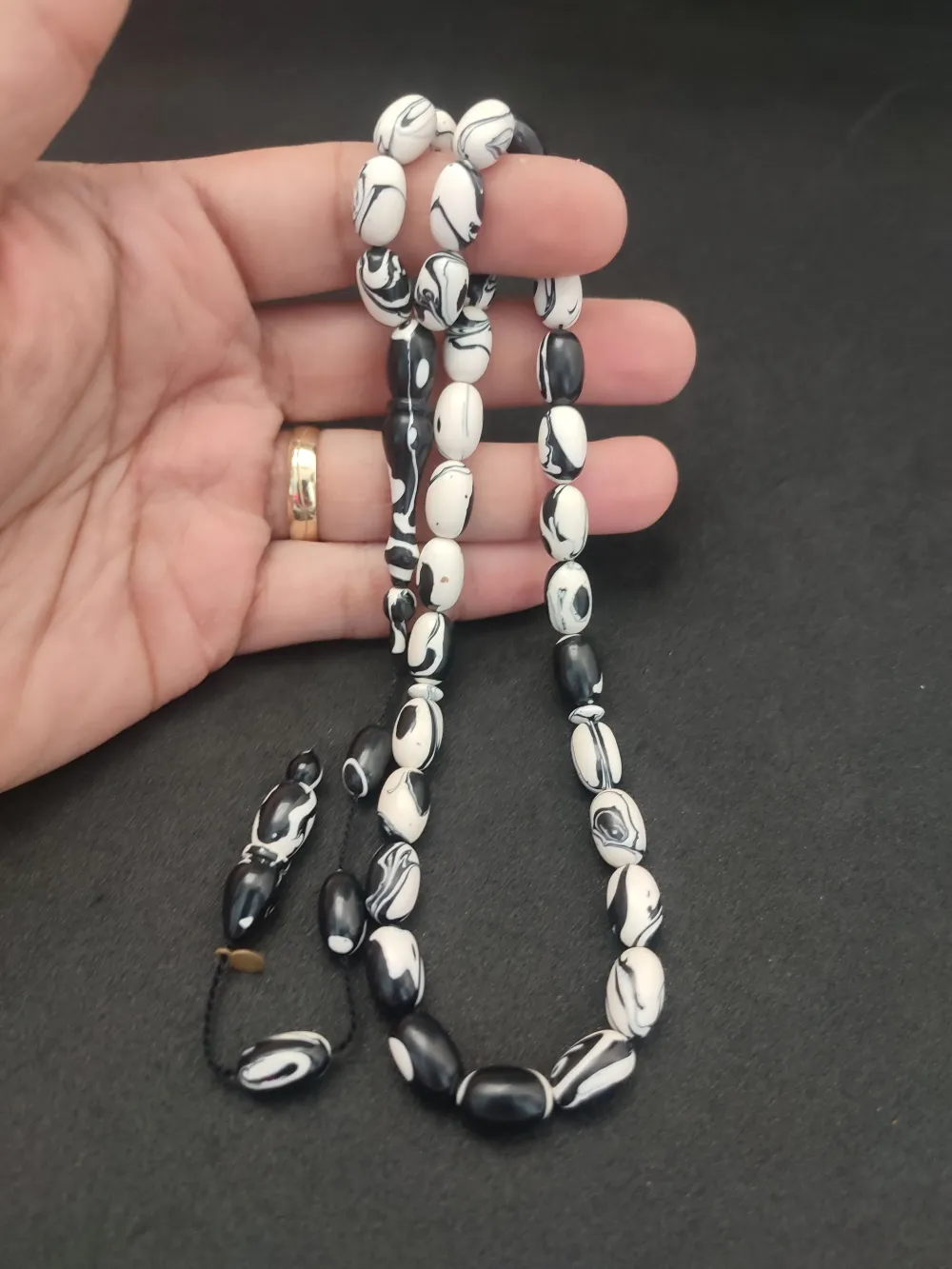 Fati̇h Erbabacan Usta İşi̇ İmzalı Mühürlü  Ari̇zona Fi̇ruze küçük resim 5