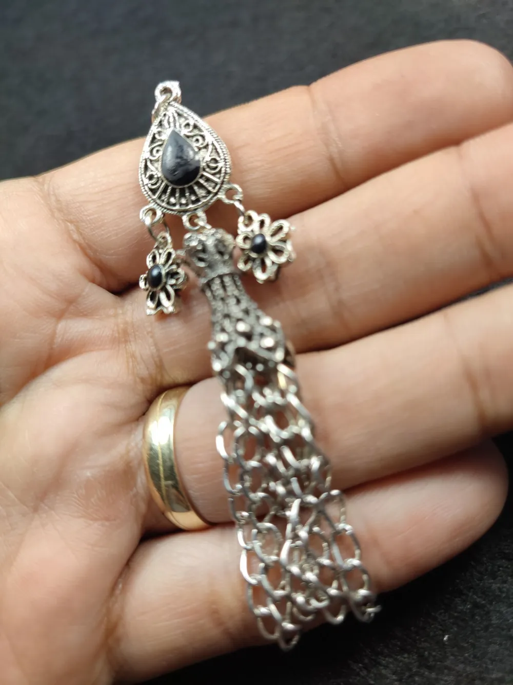 Alman Gümüş Püskül küçük resim 2