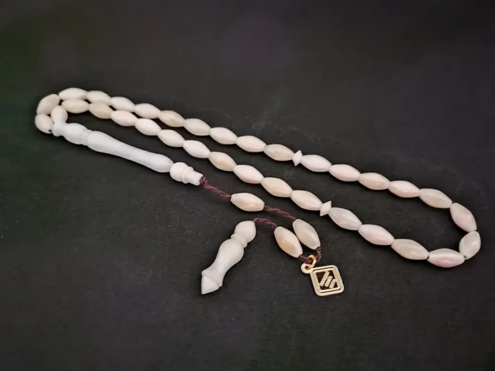 İskeçeli̇ Cemi̇l Usta Eseri̇ Sülün İmame Naturel   Bali̇na Kemi̇ği̇ küçük resim 3