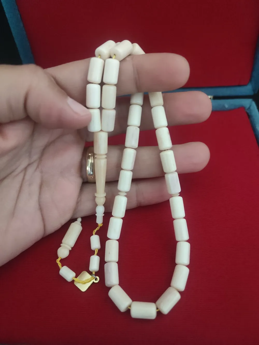 Başka Yerde Yok!!!İskeçeli̇ Cemi̇l Usta Eseri̇ 32.09 Gr. Zürafa Kemi̇ği̇ küçük resim 5