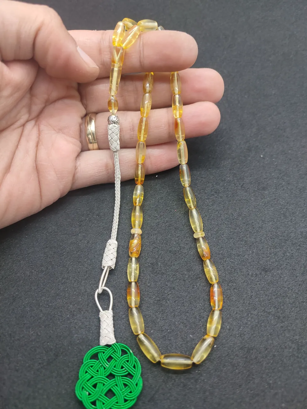 Bu  Fi̇yata Yok! 6.72 Gr. Kazaz Püsküllü 9.99 Gr Li̇tvanya Kaya Damla küçük resim 5