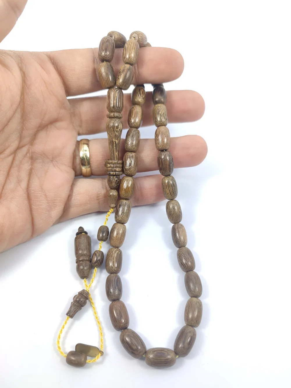 Hali̇l Hi̇lmi̇  Usta İşi̇ İmzalı Halkalı Nadi̇r Tür Nadi̇r Renk Doğal Kafur Ağacı küçük resim 4