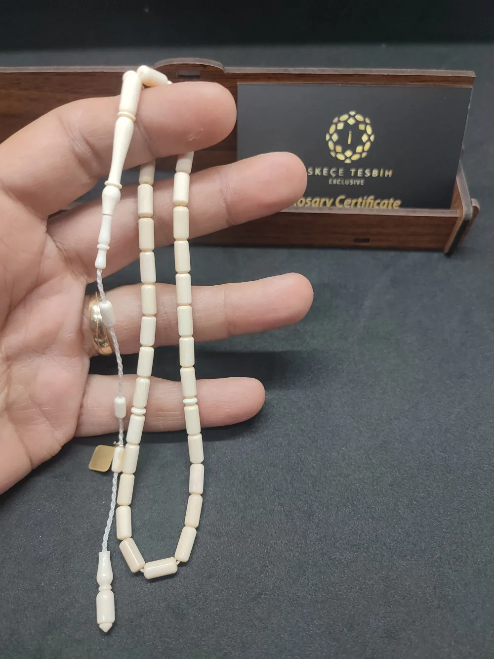 İskeçeli̇ Cemi̇l Usta Eseri̇  El Boy 11.05 Gr. Has  Fi̇l Di̇şi̇ küçük resim 4