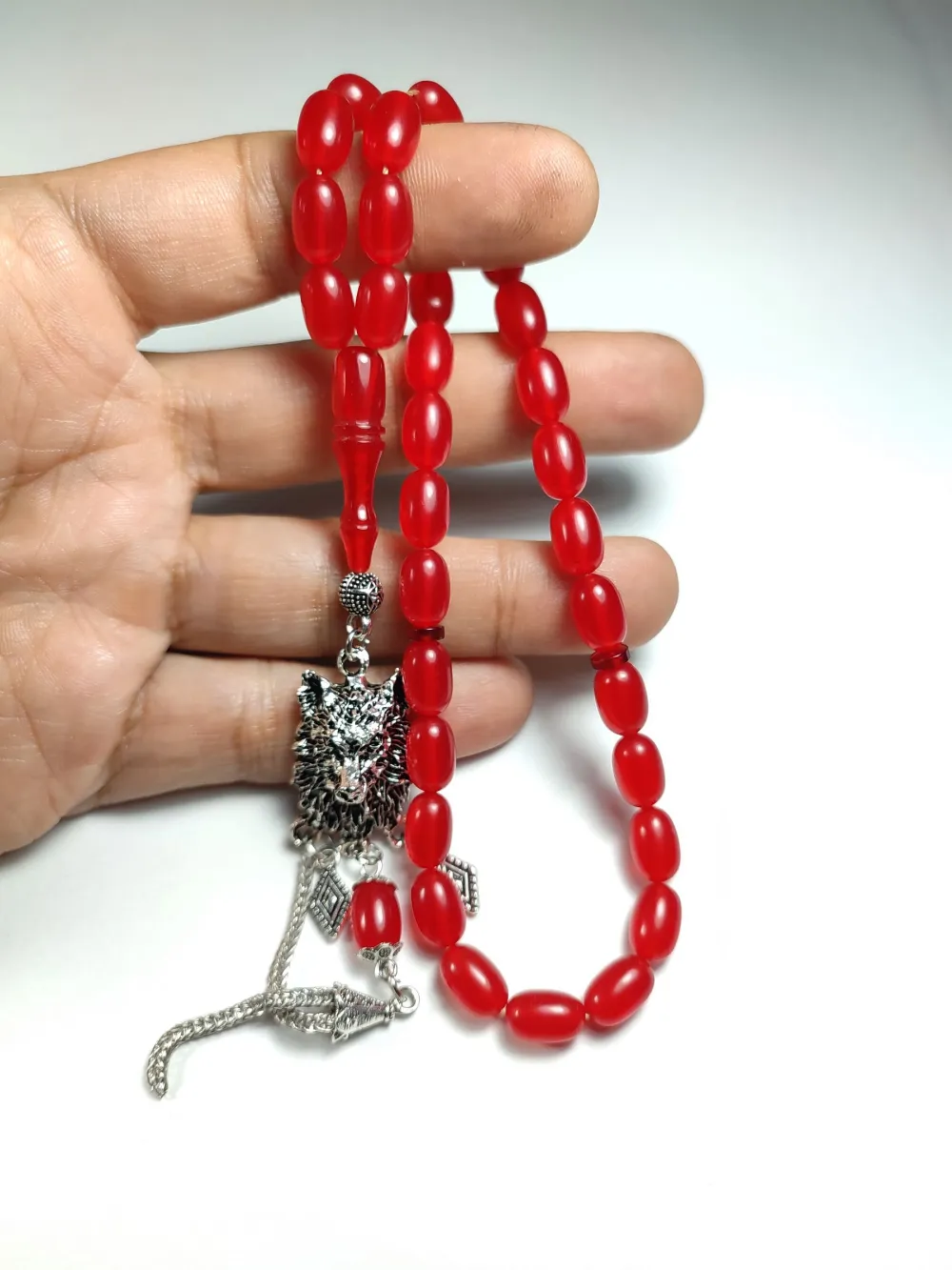 Alman Gümüş Kaplama Püskül Kombi̇nli̇ Yemen Zar küçük resim 5