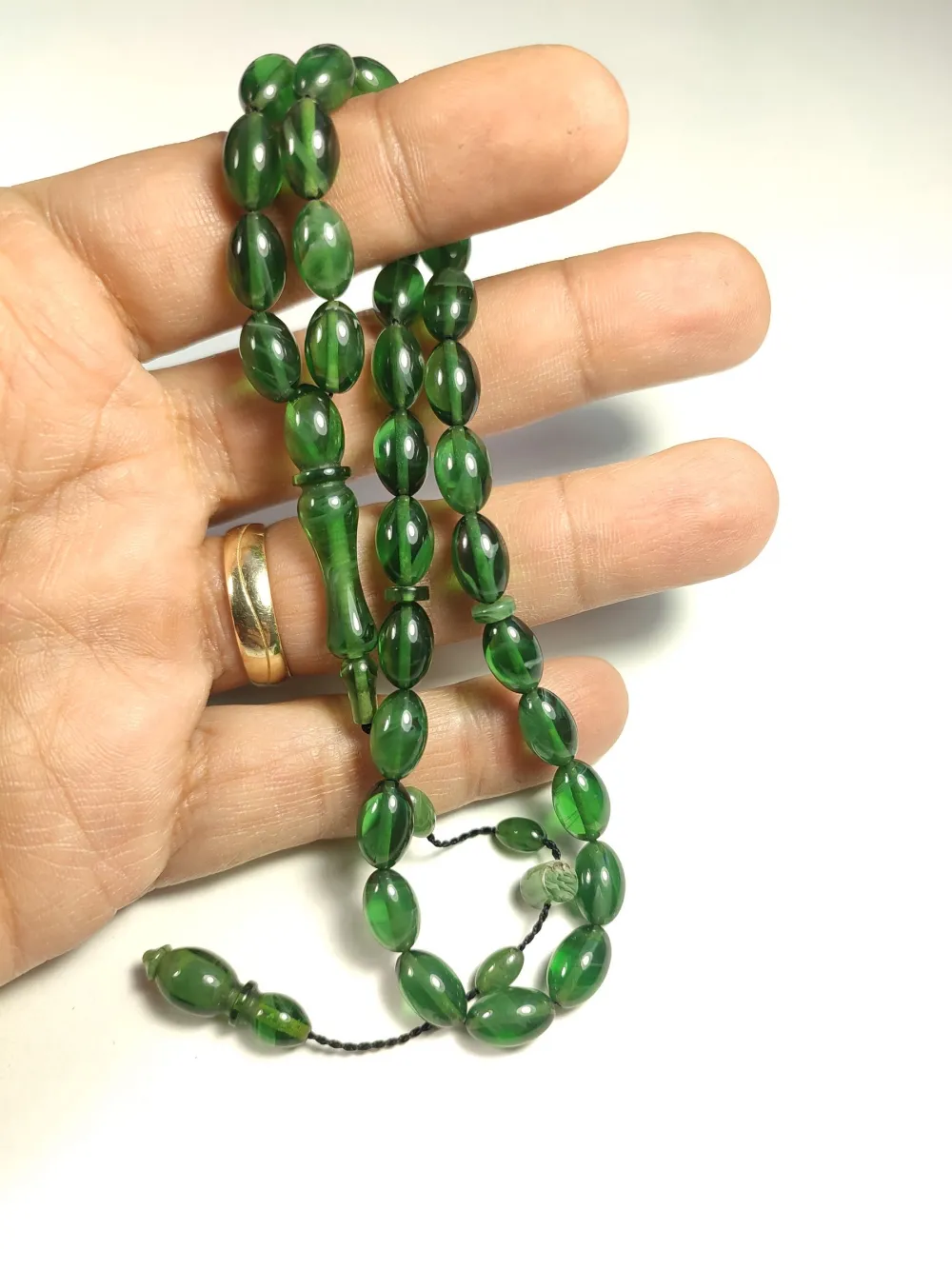 Mesut Elma Usta İşi̇ İmzalı Mühürlü Ateş Kehri̇bar küçük resim 4