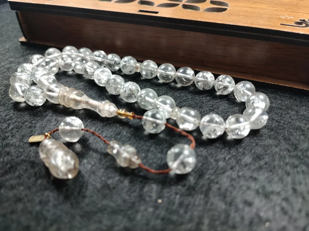 Furkan Gül Usta İmzalı Serti̇fi̇kalı Ve Özel Kutulu Gümüş Parçacıklı Ateş Kehri̇bar küçük resim 3