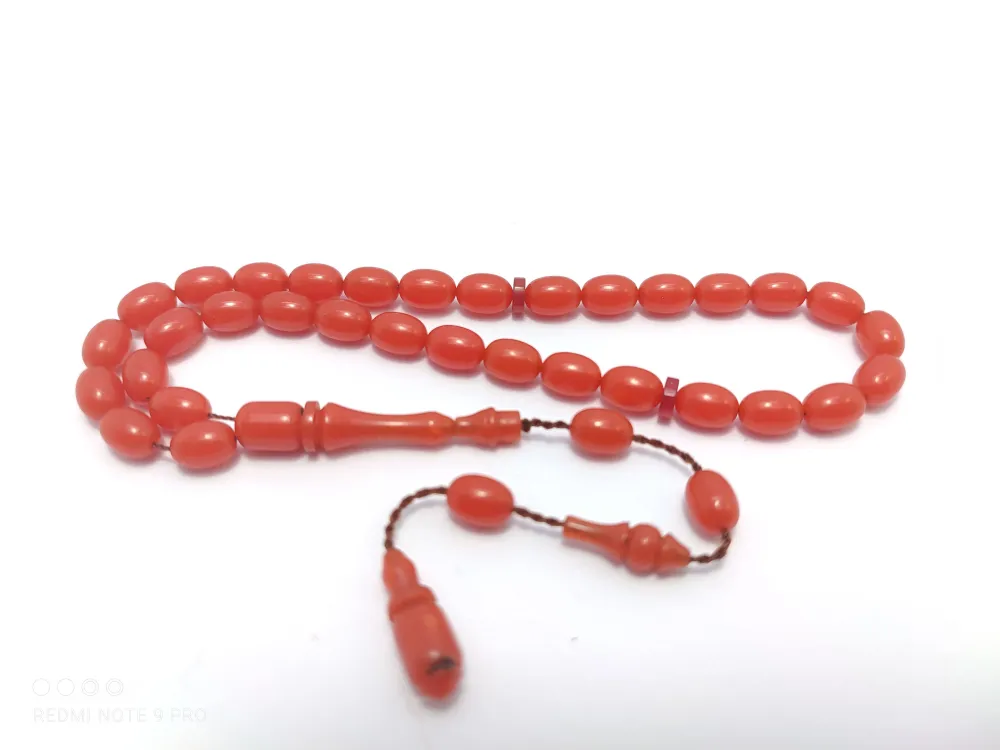 Darabacı Abdullah Usta Eseri̇ El Boy 3 Kat Ci̇lalı Sıkma Kehri̇bar küçük resim 2