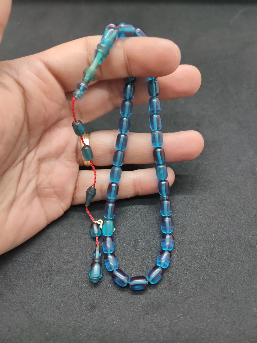 Furkan Gül Usta Eseri̇ El Boy İmame Halkalı Ateş-İ Kehri̇bar küçük resim 4