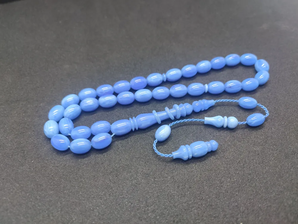 Ahmet Eryılmaz Usta Eseri̇ 0.6 Deli̇m   İmame Halkalı Çi̇ft Ci̇lalı Sıkma Kehri̇bar küçük resim 2