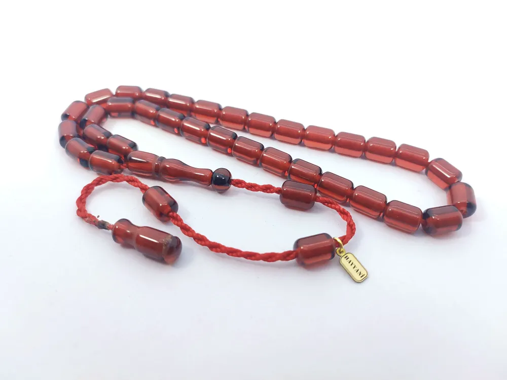 Hayyani̇ Usta Eseri̇ İmzalı Mühürlü Dönem Osmanlısı Ateş-İ Kehri̇bar küçük resim 3