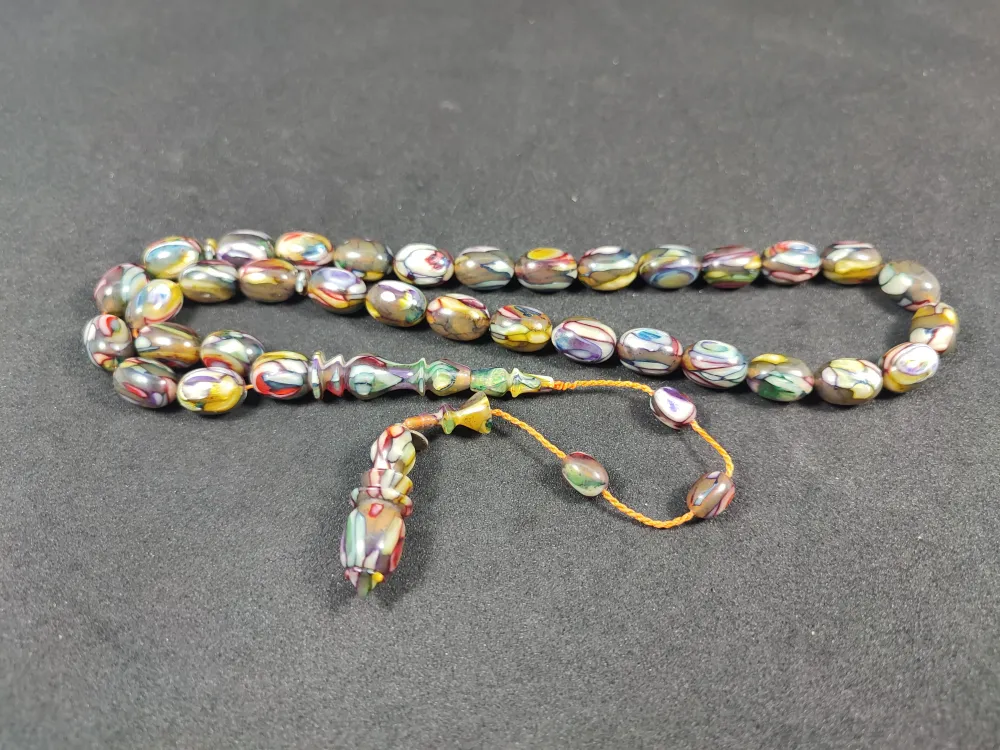 Başka Yerde Yok!!! Dalgıç Usta Eseri̇ Nadi̇r Renk  Fransız Galali̇t küçük resim 3