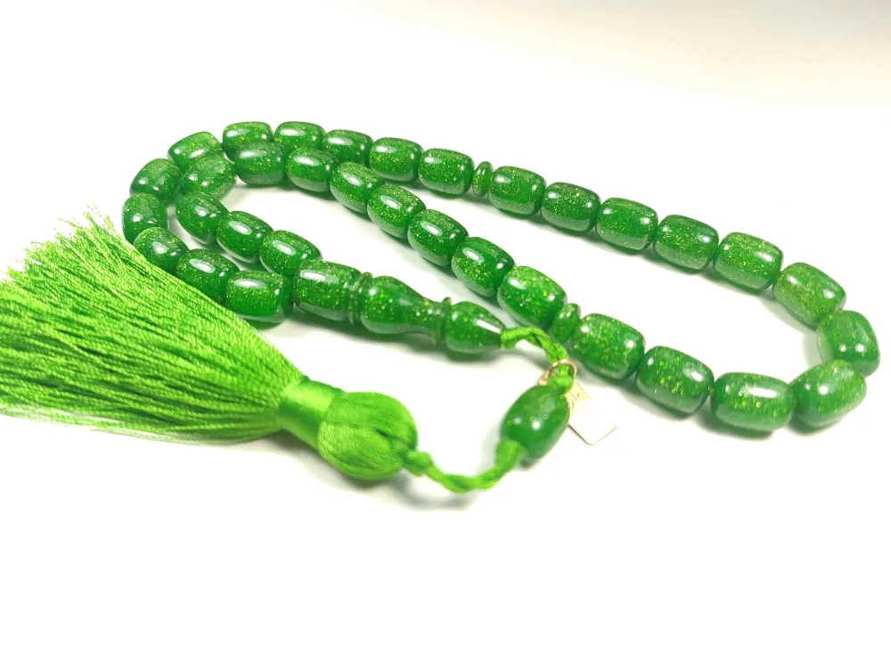 Ebu Zeyn Usta İşi̇ İmzalı Osmanlı Torunu Sıkma Kehri̇bar küçük resim 3