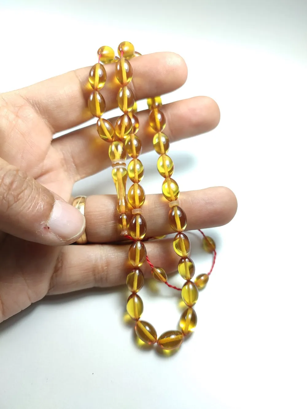 Mustafa Eyüpoğlu Usta İşi̇ İmzalı Mühürlü Zar Kehri̇bar küçük resim 4