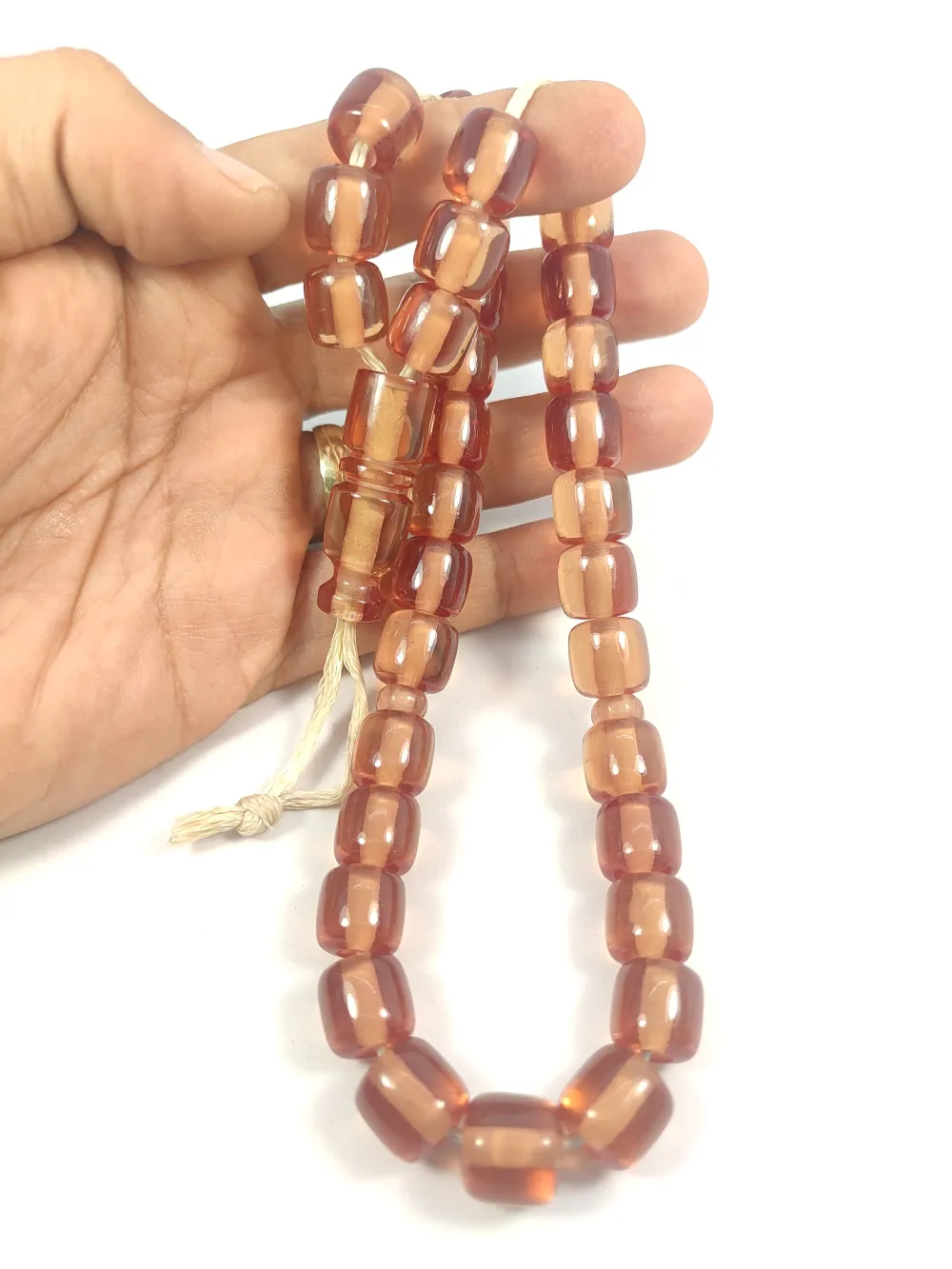 Başka Yerde Yok!!! Kelle Boy 56 Gr. Şeffaf Eski̇ İran Necef Baga küçük resim 5