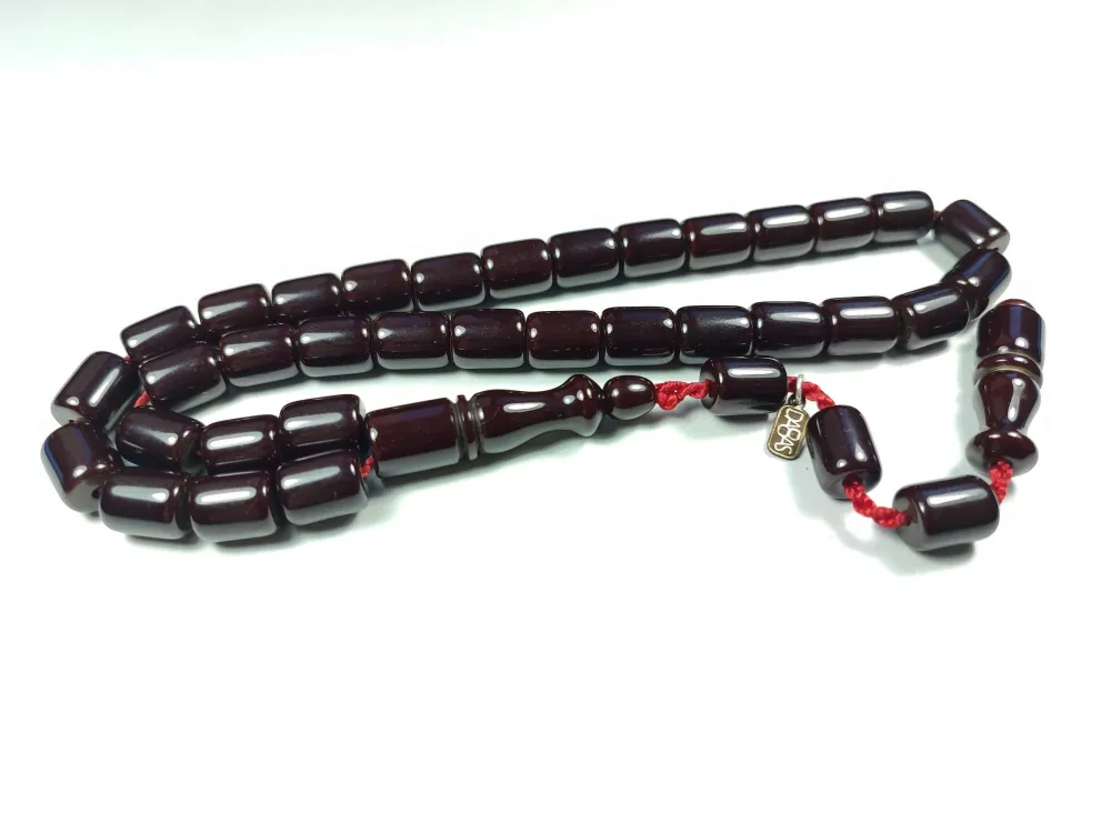 Dabbas Usta İşi̇ İmzalı (İmzası Gümüştür) Sıkma Kehri̇bar