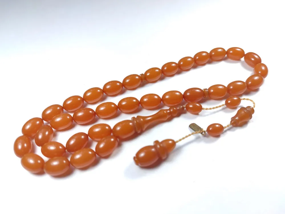 Ayhan Turan Usta İşi̇ İmzalı Sıkma Kehri̇bar küçük resim 2