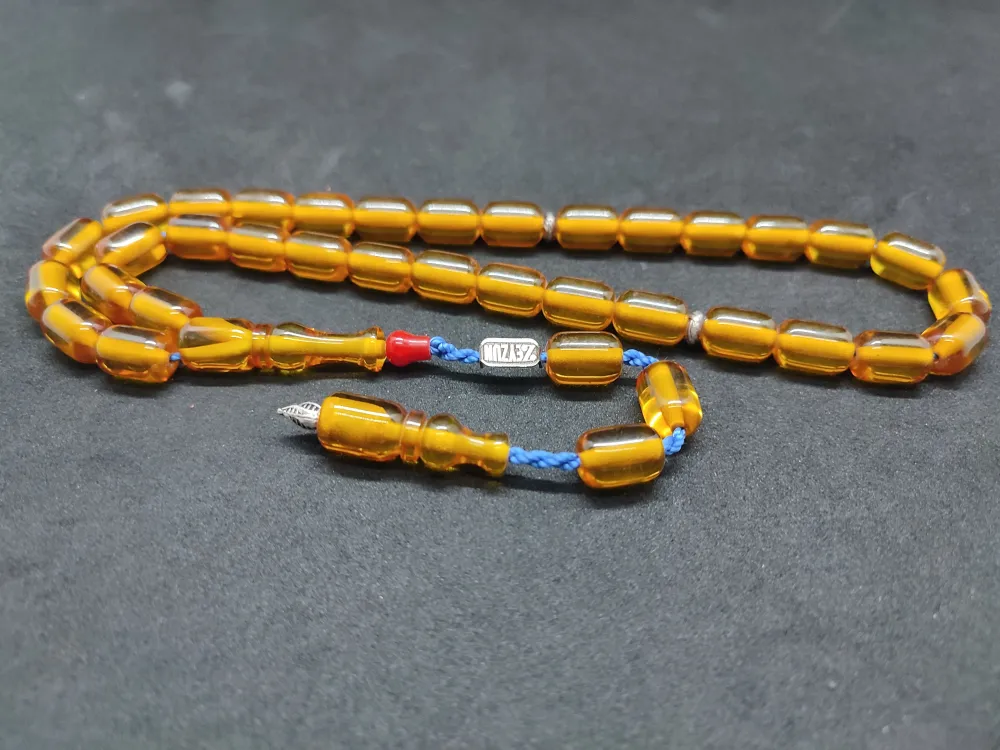 Zeyzun Usta Eseri̇ (İmza Çi̇vi̇ Ara Pulları Gümüş) Ateş-İ Kehri̇bar küçük resim 3