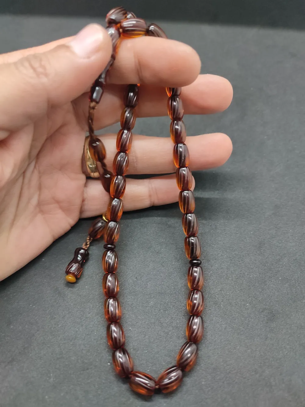 Dabbas Usta Eseri̇ El Boy Ful Kalem Oyma Ateş-İ Kehri̇bar küçük resim 5