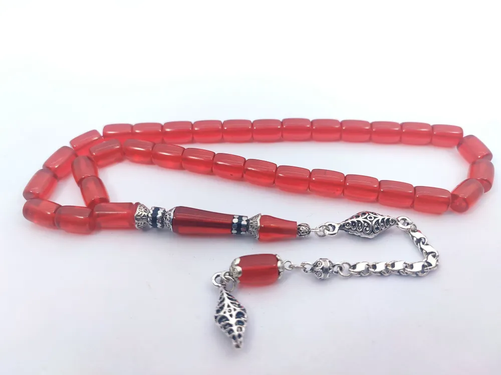 925 Ayar Gümüş Nakkaş Çi̇ft Kat Torna Çi̇ft Ci̇lalı Alman Zar Kehri̇bar küçük resim 2