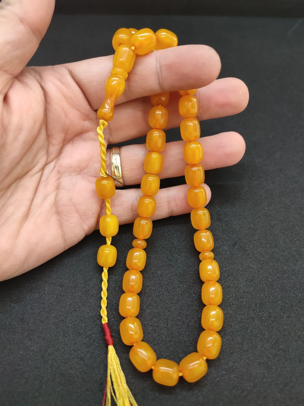 Osama Omari̇ İmzalı Eski̇ Usul Havşalı Horoz İmame 50 Yaşında Alman Faturan küçük resim 5