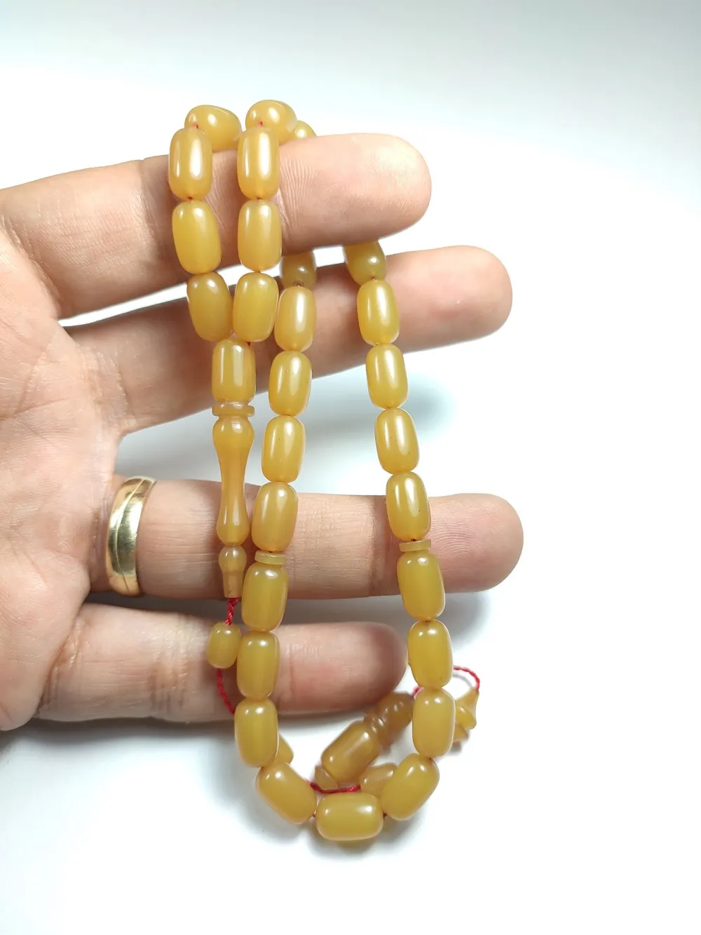 Ayhan Turan Usta İşi̇ İmzalı Mühürlü Sıkma Kehri̇bar küçük resim 5