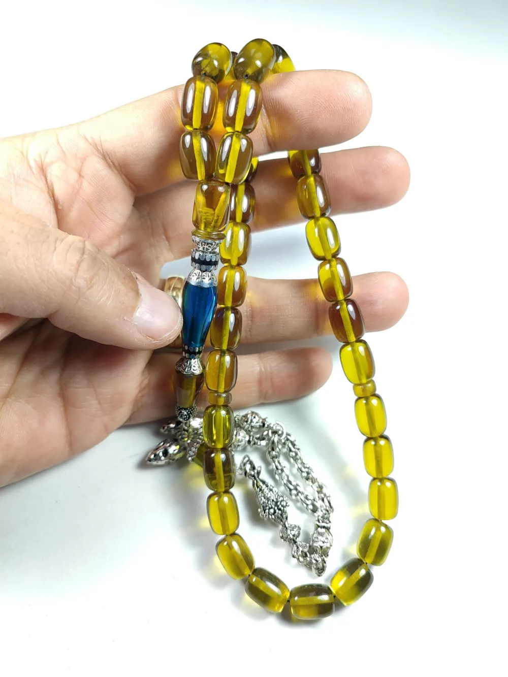 Gümüş Kaplama Püsküllü  Gümüş Nakkaş İmame Alman Zar küçük resim 5