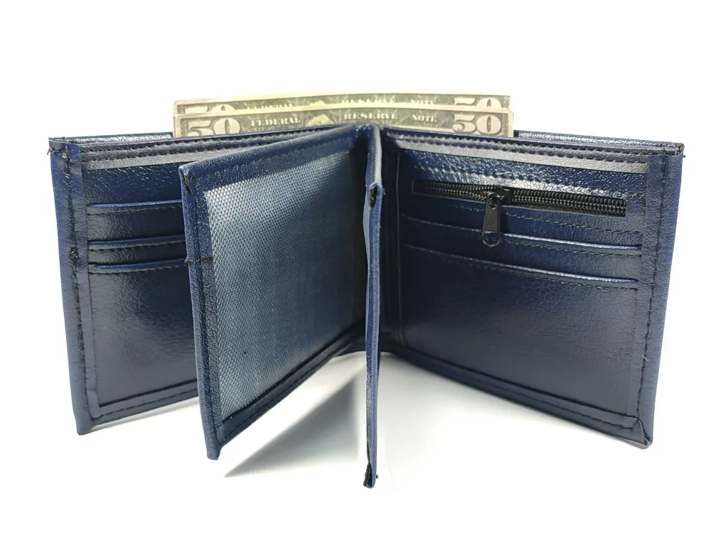 Hedi̇ye Kutulu Şık Deri̇ Cüzdan Kartlık Ve Kağıt Para Bölmeli̇ küçük resim 2