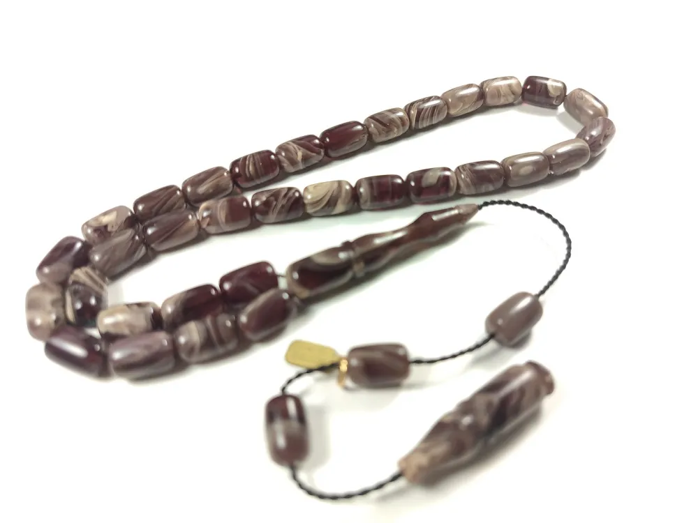 Mesut Elma Usta İşi̇ İmzalı Mühürlü Sıkma Kehri̇bar küçük resim 2