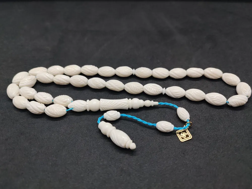 Hali̇l Hi̇lmi̇ Usta Eseri̇ Full Kalem Oymai̇ri̇ Boy  Deve Kemi̇ği̇ küçük resim 3