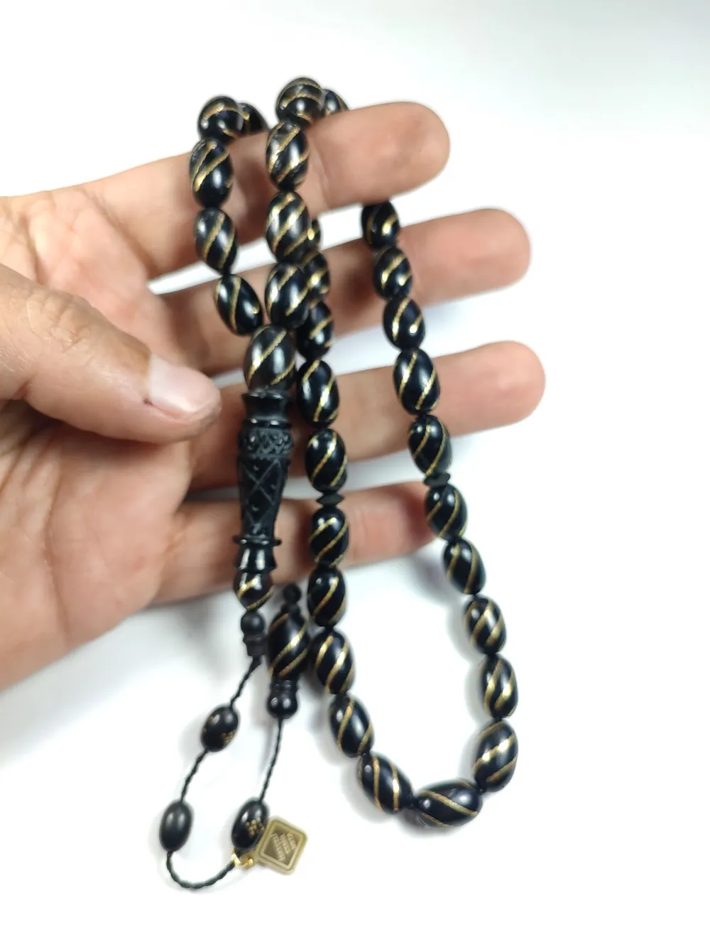 İskeçeli̇ Cemi̇l Usta İşi̇ İmzalı Mühürlü 925 Ayar Gümüş Çakım  Kuka küçük resim 5