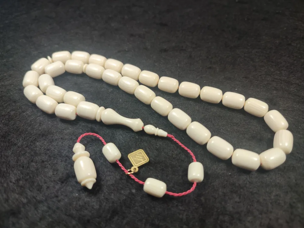 26 Gr. İskeçeli̇ Cemi̇l Usta Eseri̇ İri̇ Boy Hi̇popotam Di̇şi̇ küçük resim 4