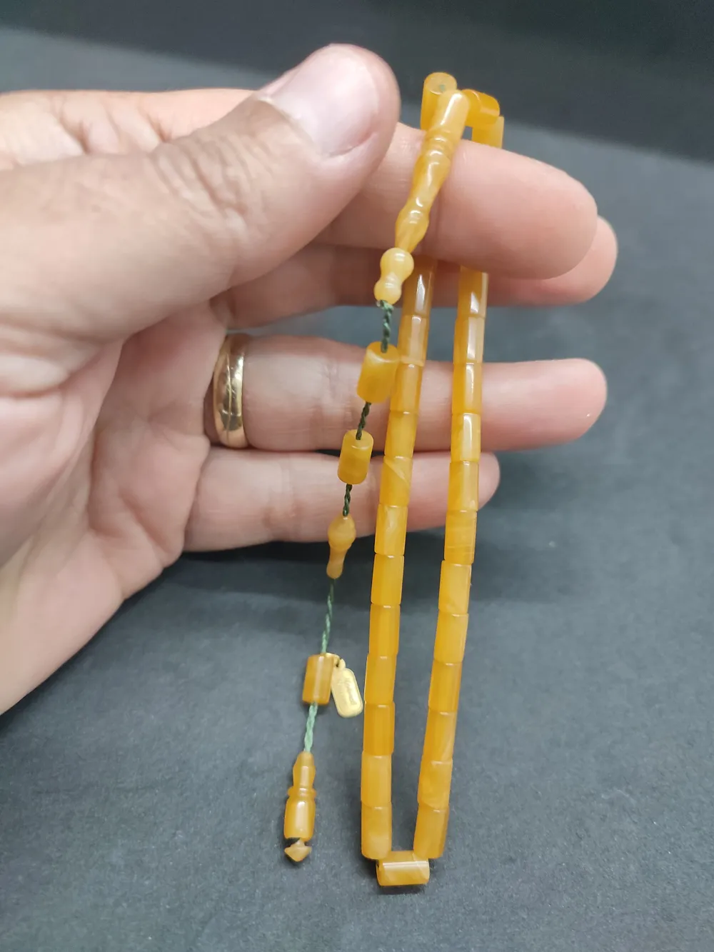 Mehmet Mercan Usta Eseri̇ Bi̇lek Boy Ok Gi̇bi̇ Kesme Sıkma Kehri̇bar küçük resim 2