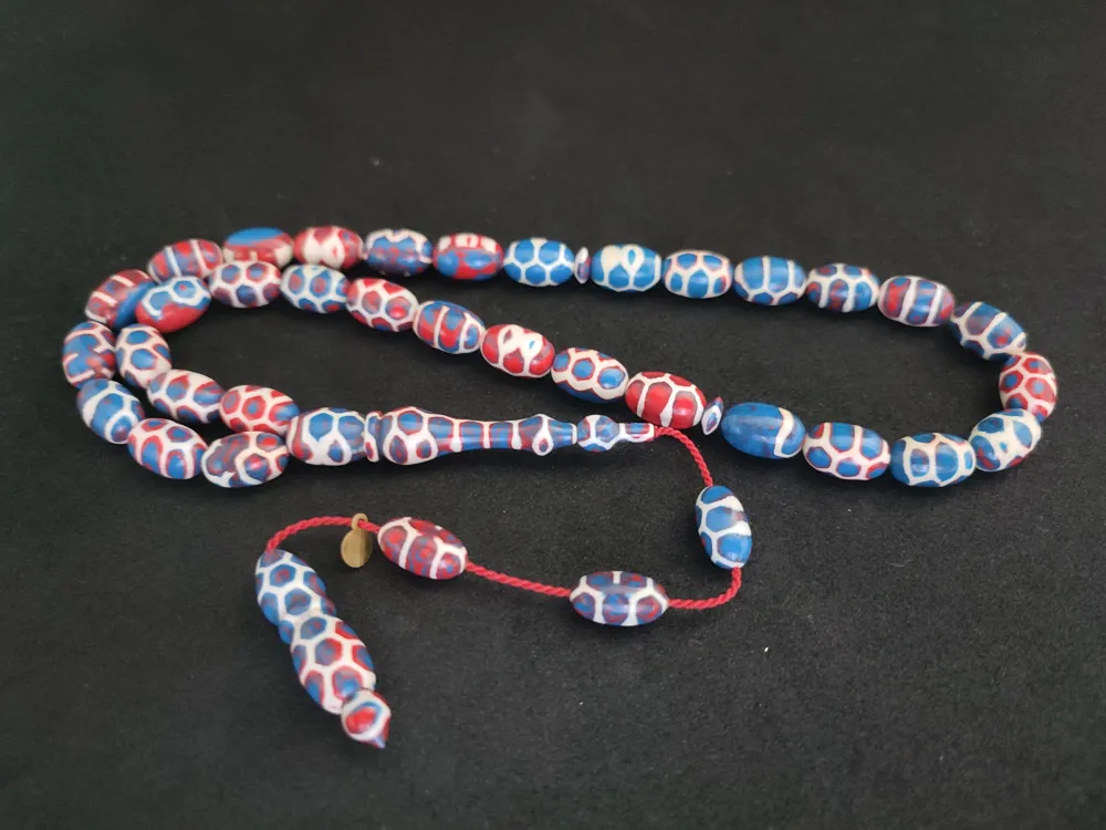 Fati̇h Erbabacan Usta İşi̇ İmzalı Mühürlü  Ari̇zona Fi̇ruze küçük resim 3