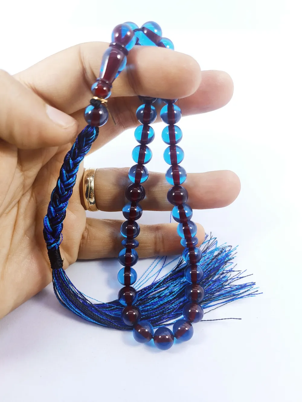 Junai̇d Hasan Usta Eseri̇ Eski̇ Usul Çalışılmış El Boy Necef küçük resim 5