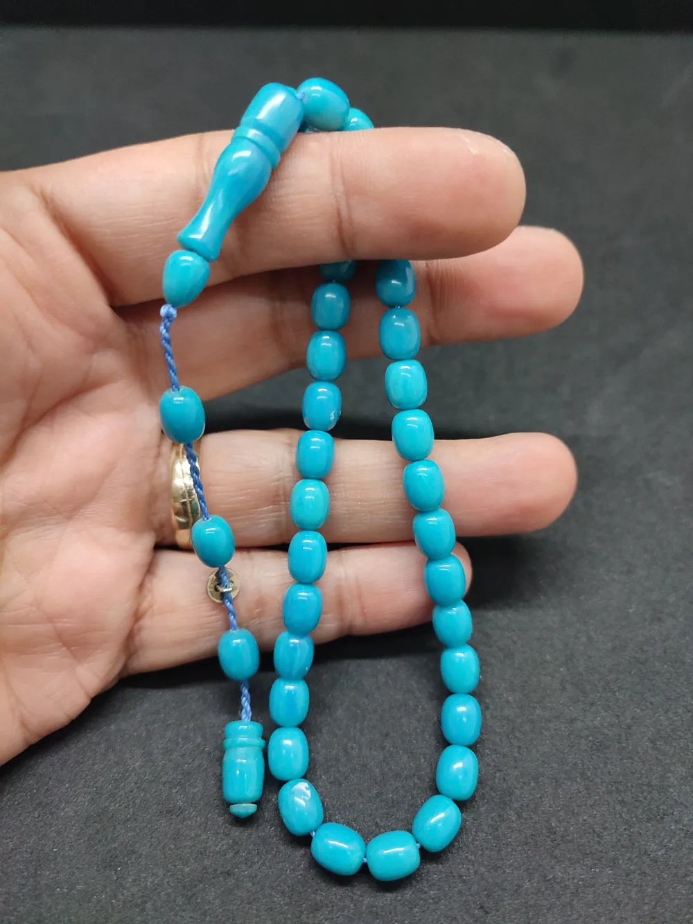 Şükrü Baba Usta Eseri̇ Çi̇ft Kat Ci̇lalı  Bi̇lek Boy Kanayan Bağa küçük resim 5