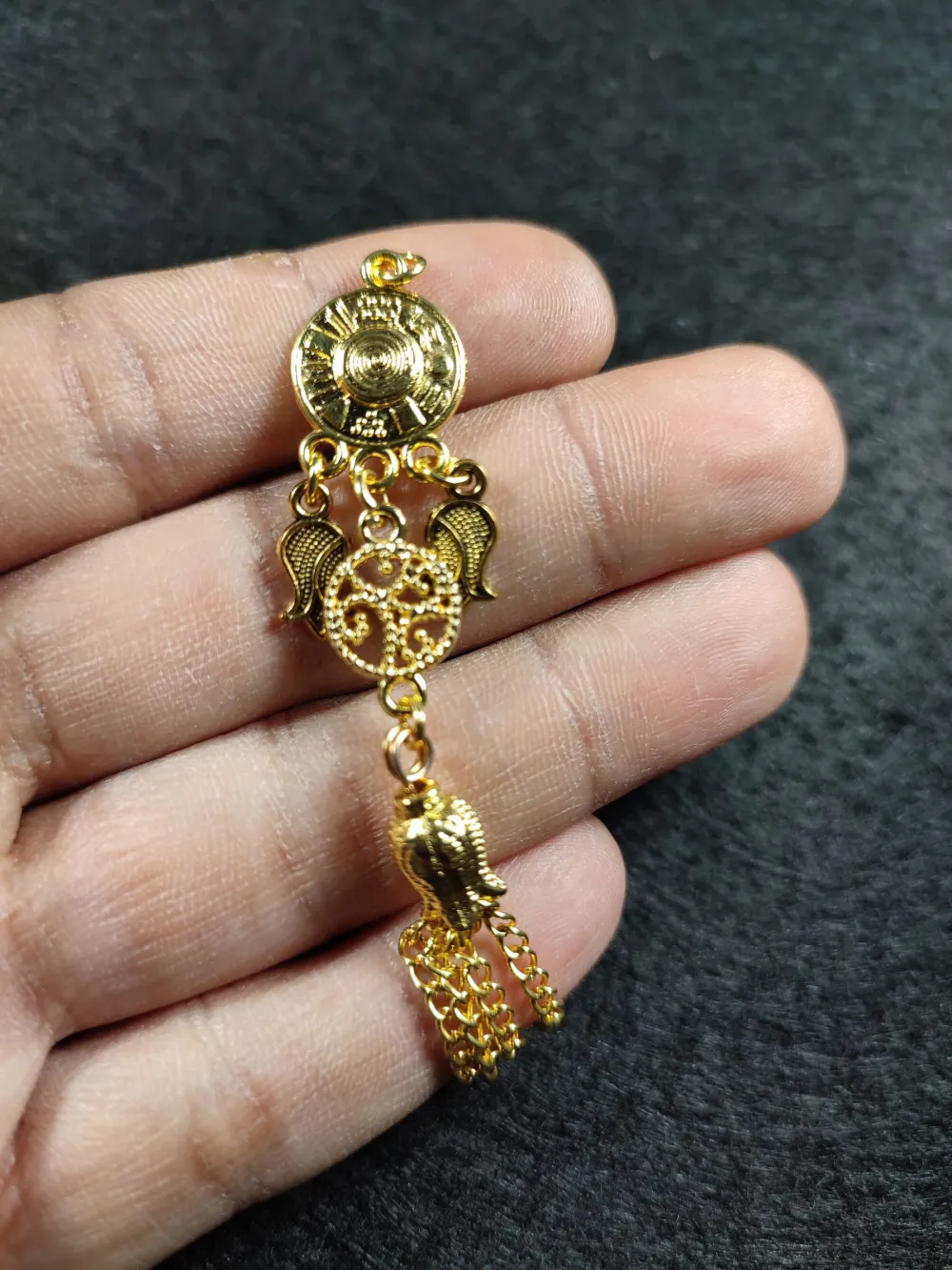 Alman Gümüş Tesbi̇h Püskülü küçük resim 3