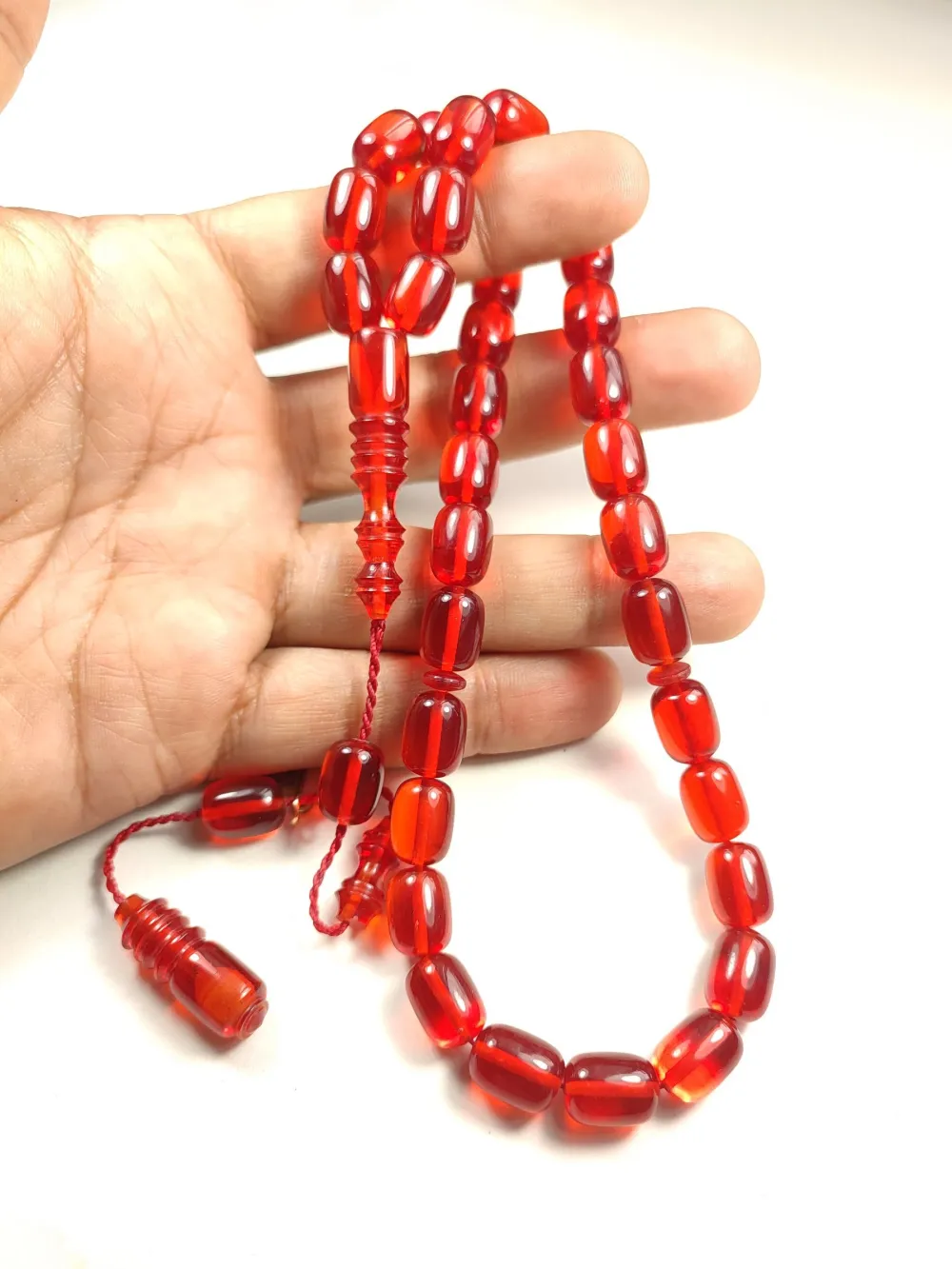 Hali̇l Hi̇lmi̇ Usta İmzalı Aykırı Renk Alman Zar Kehri̇bar küçük resim 4